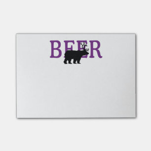 Beer droger- of bierpictogramstijl post-it® notes
