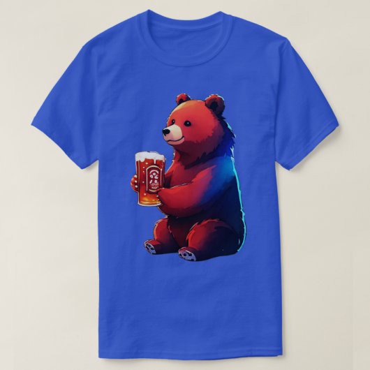 Beer en bier t-shirt (Design voorkant)