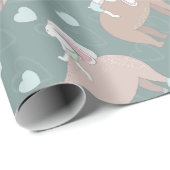 Beer en Bunny Cadeaupapier (Rol Hoek)