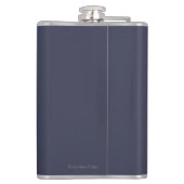 Beer en Cub - Dawson, Alaska Heupfles (Achterkant)