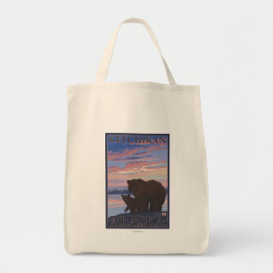 Beer en Cub - Ketchikan, Alaska Tote Bag