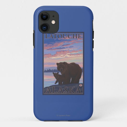 Beer en Cub - Latouche, Alaska Case-Mate iPhone Case (Achterkant)