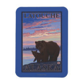 Beer en Cub - Latouche, Alaska Magneet (Verticaal)