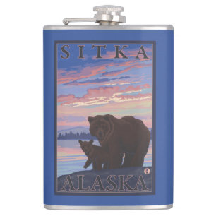 Beer en Cub - Sitka, Alaska Heupfles