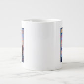 Beer- en CubIdahoVintage-reisposter Jumbo Mok (Voorkant)