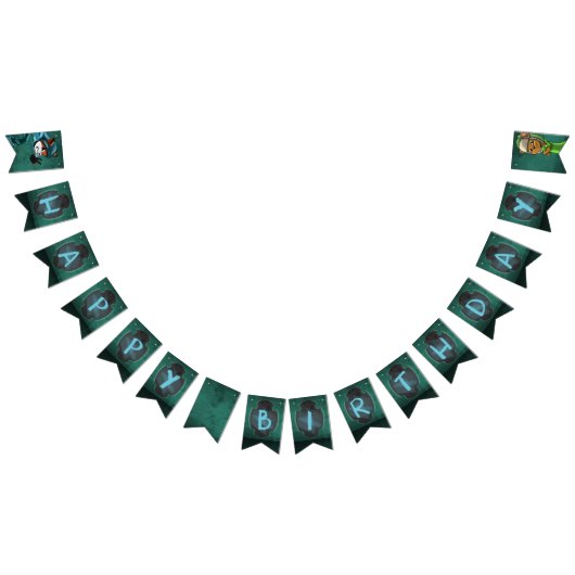 Beer- en Fox Birthday Party Vlaggetjes (Alle)