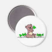 Beer en klaver! magneet (Voorkant / Achterkant)