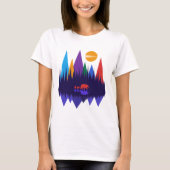 Beer en kubussen #4 t-shirt (Voorkant)