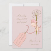 Beer en muis - Birthday - uitnodiging (Achterkant)