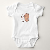 Beer en Panda Bubu Dudu-ballon Romper (Voorkant)