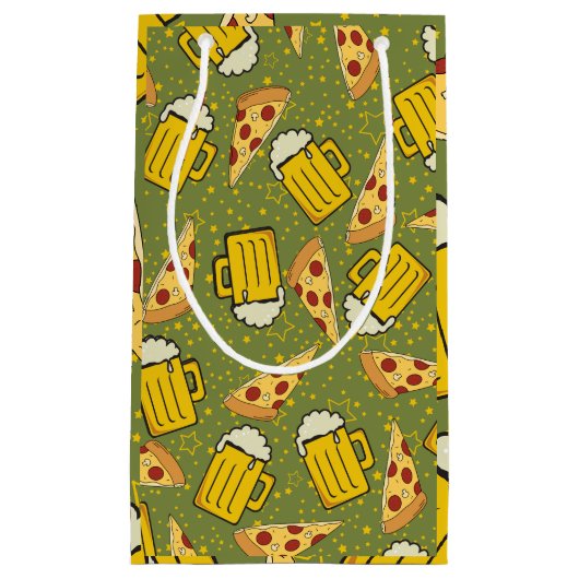Beer- en Pizza-overs Klein Cadeauzakje (Voorkant)