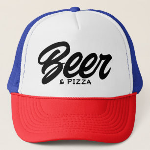 Beer en Pizza Trucker Hat Pet