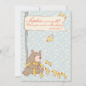 Beer- en schildklierkinderen Aanwezige uitnodiging (Voorkant)