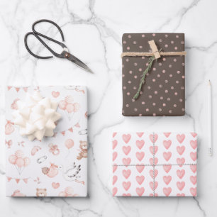 Beer- en winkelwrapppapierlade 3 inpakpapier vel