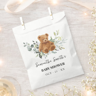 Beer Eucalyptus Greenergy Baby shower Favor Bag Bedankzakje