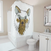 Beer Face Douchegordijn (In situ)