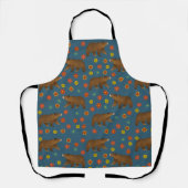 Beer Floral Pattern Schort (Voorkant)