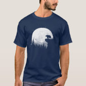 Beer Forest Volle Maan T-shirt (Voorkant)
