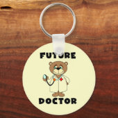 Beer Future Doctor Tshirts en Gifts Sleutelhanger (Voorkant)