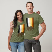 Beer Gay Beer Pride Flag T-shirt (Unisex)