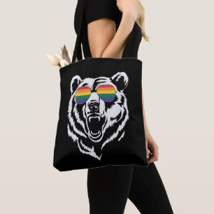 Beer Gay LGBTQ Regenboog Zonneschermen Pride Vlag Draagtas