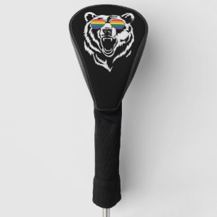Beer Gay LGBTQ Regenboog Zonneschermen Pride Vlag Golfheadcover
