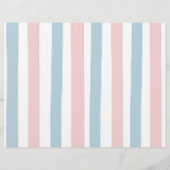 Beer Gender onthullen Roze Blauwe Chip Bag Wrapper Flyer (Achterkant)