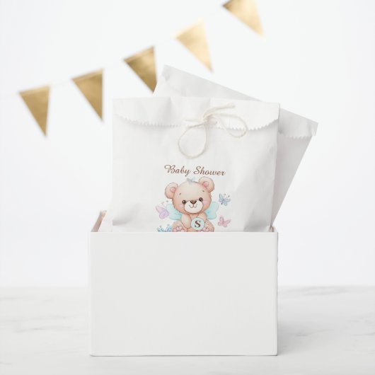 Beer gepersonaliseerd Baby shower Bedankzakje (Feest)