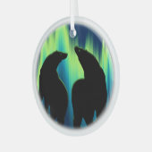 Beer Gepersonaliseerde Aurora Beren Decoratie (Voorkant links)