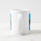 Beer Gevist in de rivier de Valdez, Alaska Jumbo Mok (Achterkant)