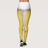 Beer Glass Foaming Beer Leggings (Achterkant)