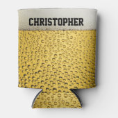 Beer Glass Personaliseren Blikjeskoeler (Voorkant)