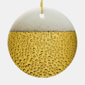 Beer Glass Personaliseren Keramisch Ornament (Achterkant)