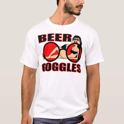 BEER GOGGLES T-SHIRT (Voorkant)