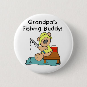 Beer Grandpas Vissen Buddy Ronde Button 5,7 Cm