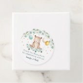 Beer Greenery Gold Baby shower Hartelijk dank Bedankjes Labels (In situ)