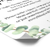 Beer Greenery Late Night Diaper-schoenenbord Poster (Hoek)