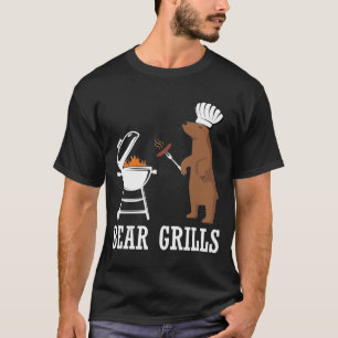 Beer Grills Funny BBQ Grilling Gift T-shirt