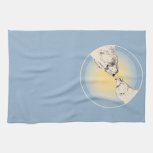 Beer handdoekmoeder en Beer handdoek