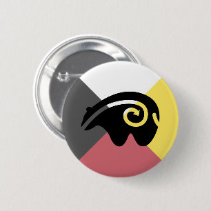 beer hartlijn ronde button 5,7 cm
