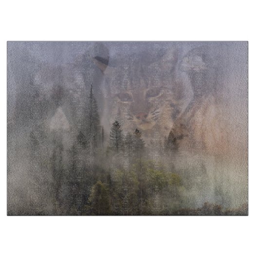 Beer-, Hawk- en Bobcat-Raad Snijplank (Voorkant)