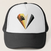 Beer Heart Pride Trucker Hat Pet (Voorkant)
