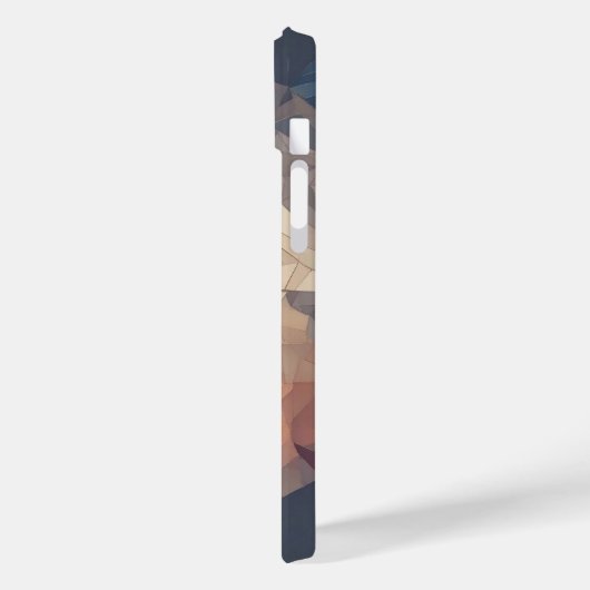 Beer hoofd laag polyontwerp Case-Mate iPhone case (Achterkant / Links)
