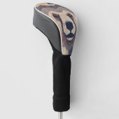 Beer hoofd laag polyontwerp golfheadcover (Schuin)