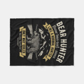 Beer Hunter T Shirt  Hunting Funny Hunters Fleece Deken (Voorkant (Horizontaal))