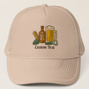 Beer Icons Trucker Hat Pet
