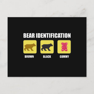 Beer-identificatiefunctie Briefkaart