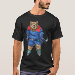 Beer Ijs hockey Ijshockeystick T-shirt