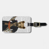 Beer in Blauwe Robes 2 Bagagelabel (Voorkant horizontaal)