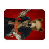 Beer in Blauwe Robes 3 Magneet (Horizontaal)